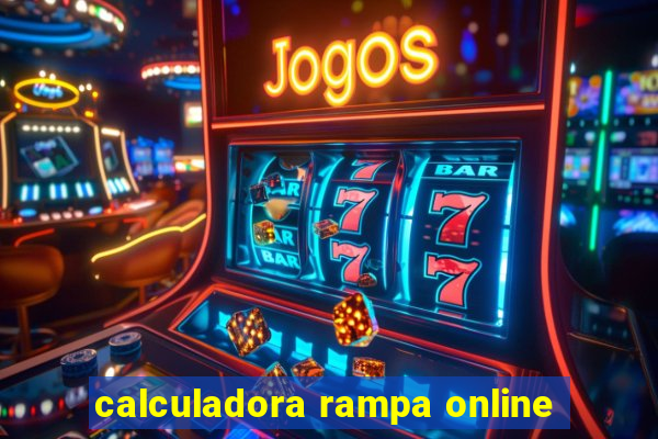 calculadora rampa online